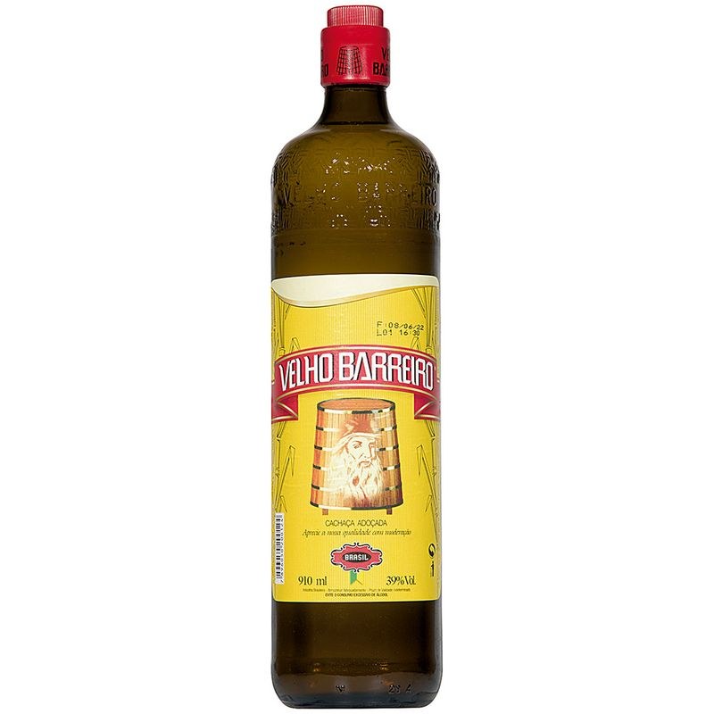 Caixa Cachaça Velho Barreiro 1L c/12