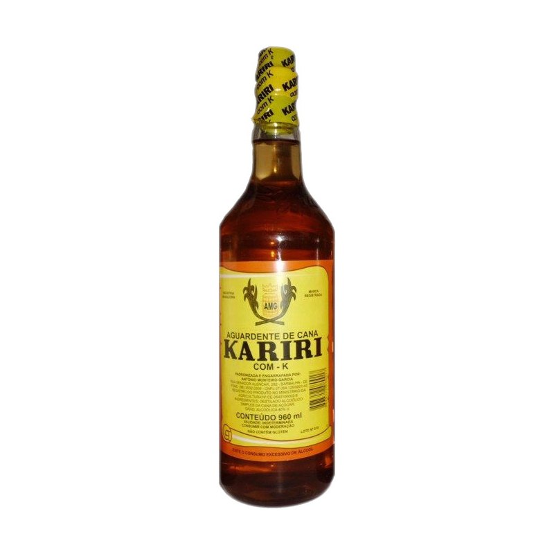 Caixa Cachaça Kariri 1L c/12