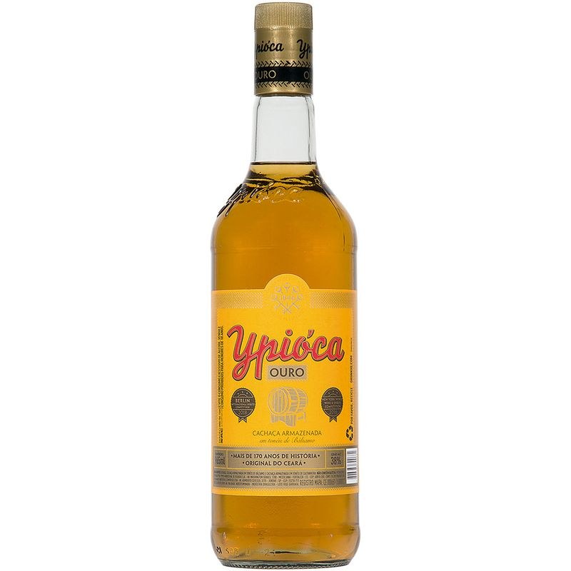 Caixa Cachaça Ypióca 1L c/12