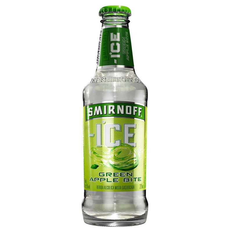 Fardo Smirnoff Ice Maçã 275ml c/6