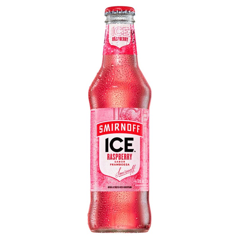 Fardo Smirnoff Ice Raspberry 275ml c/6