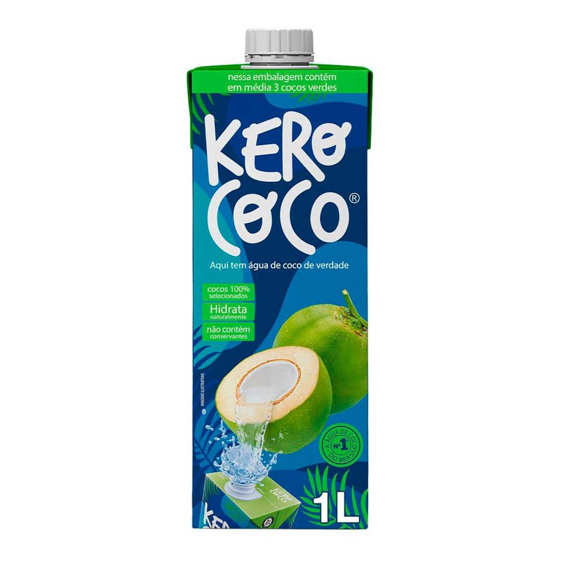 Caixa Água de Coco Kero Coco 1L c/12