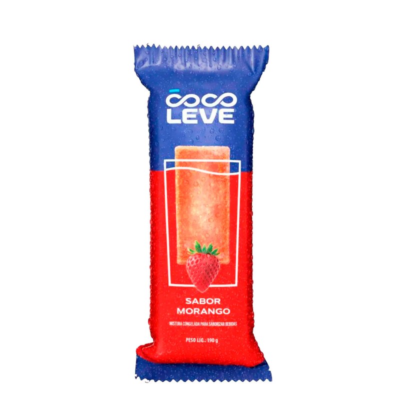 Gelo Sabor Morango (fardo c/30)